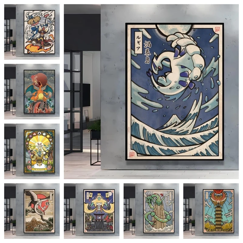 Resin Art Work - Cuadro de arte con motivos de