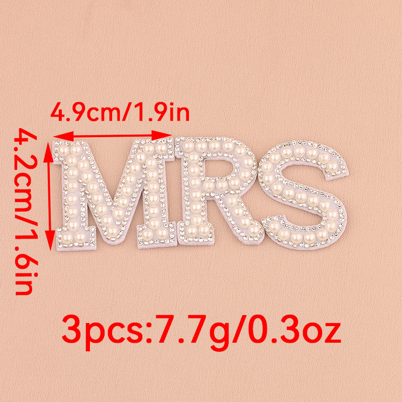 Resin Art Alphabet - 1 Juego de Parches de Letras