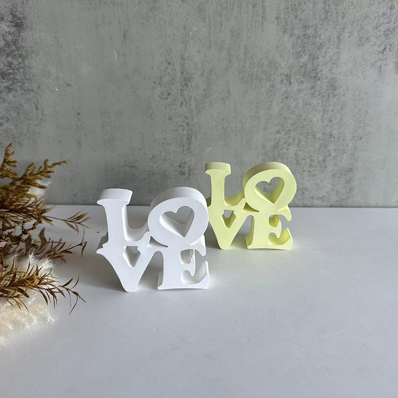 Resin Art Alphabet - Molde de silicona con letras de
