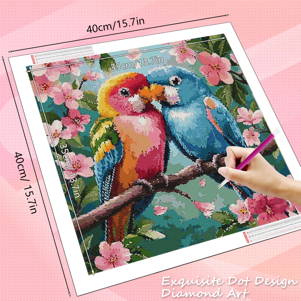 HUACAN-pintura de diamante páj - Resin Art Rose reseña y precio