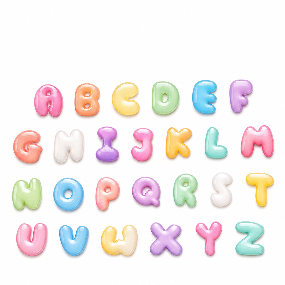 Molde de Silicona Mini S0321 p - Resin Art Alphabet reseña y precio