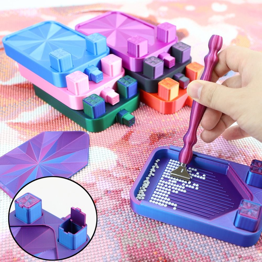 Bandeja de pintura de diamante - Resin Art Case reseña y precio