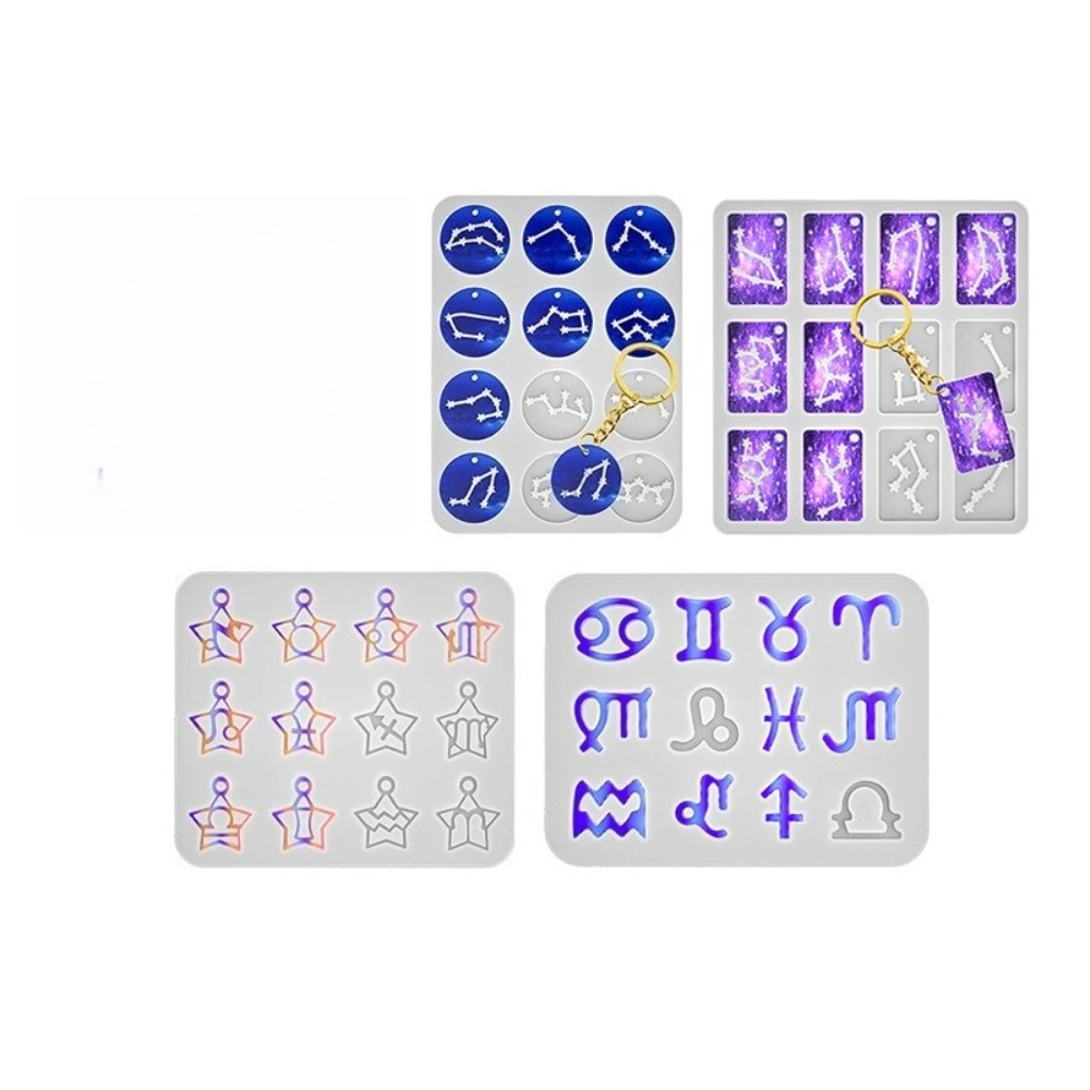 4 estilos de moldes de resina  - Resin Art Alphabet reseña y precio