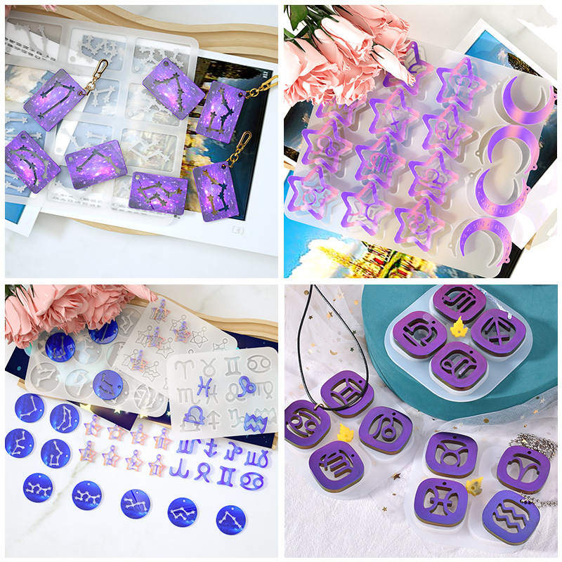 4 estilos de moldes de resina  - Resin Art Alphabet reseña y precio