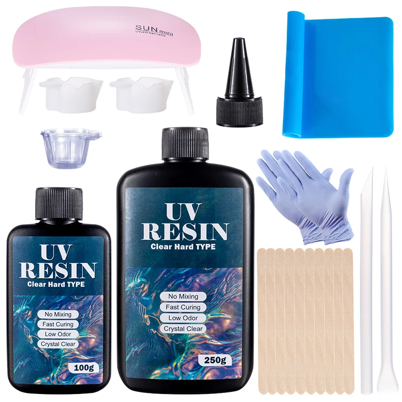 Kit de pegamento de resina UV  - Resin Art Equipment reseña y precio