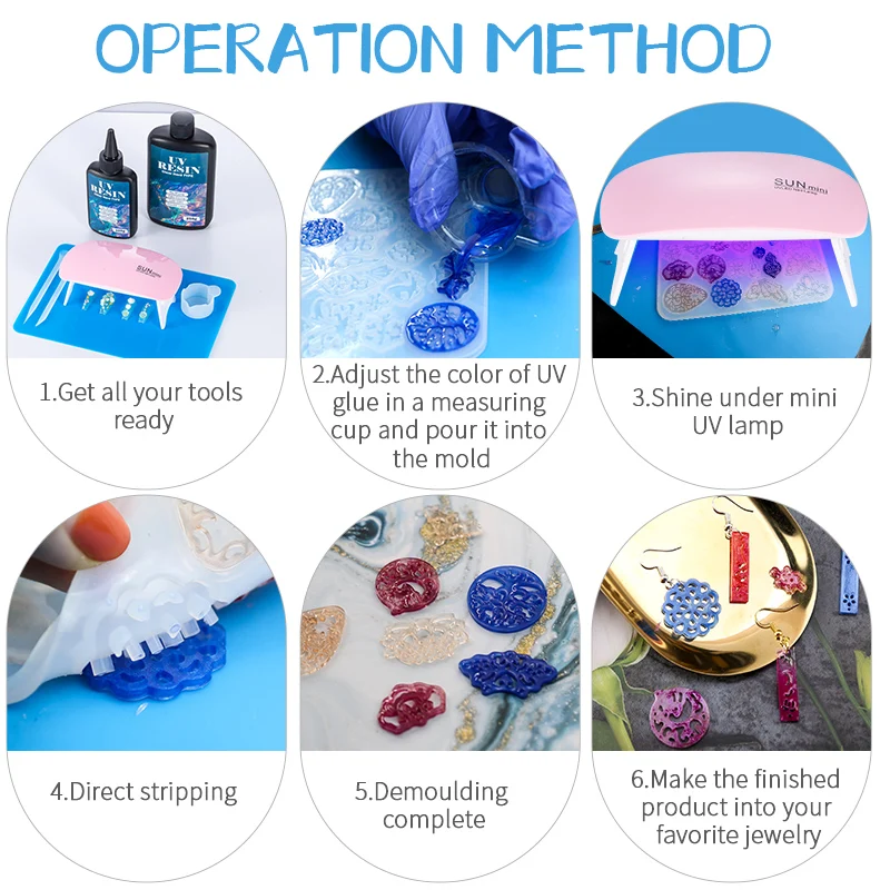 Kit de pegamento de resina UV  - Resin Art Equipment reseña y precio