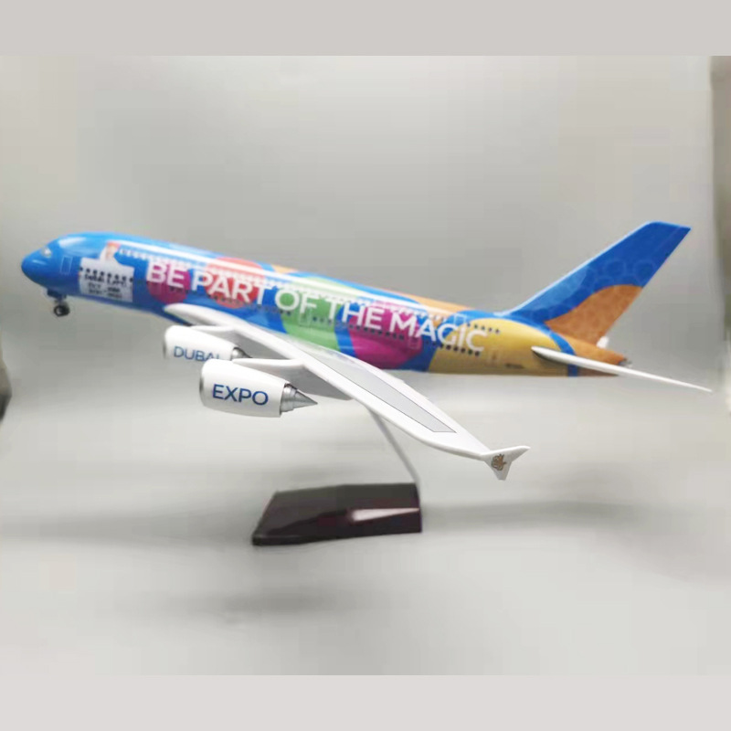 Modelo de avión de 46cm, escal - Resin Art Alphabet reseña y precio