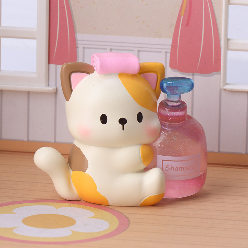 Caja Sorpresa Bath Time Meow C - Resin Art Case reseña y precio