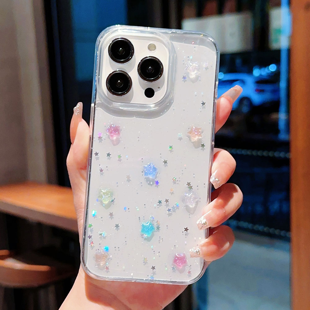 Funda con purpurina de estrell - Resin Art Case reseña y precio