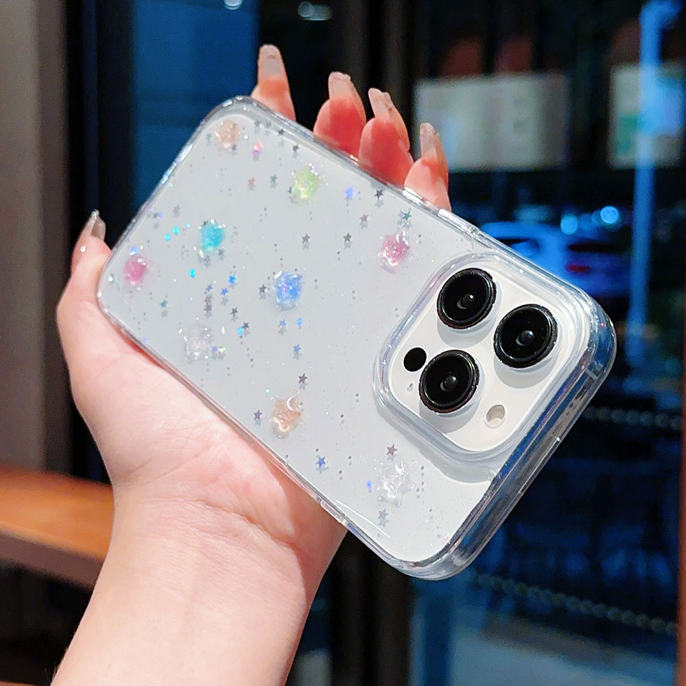 Funda con purpurina de estrell - Resin Art Case reseña y precio