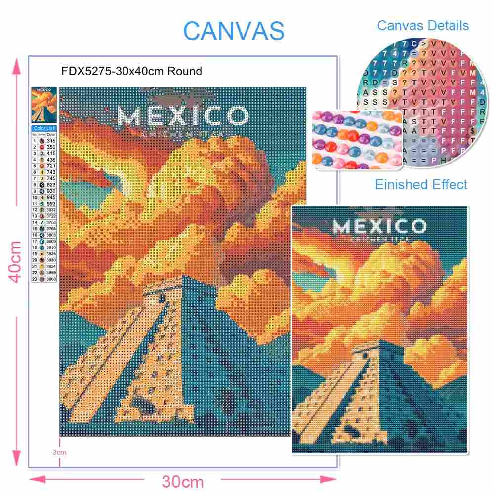 Pintura de Diamantes, Castillo - Resin Art Work reseña y precio