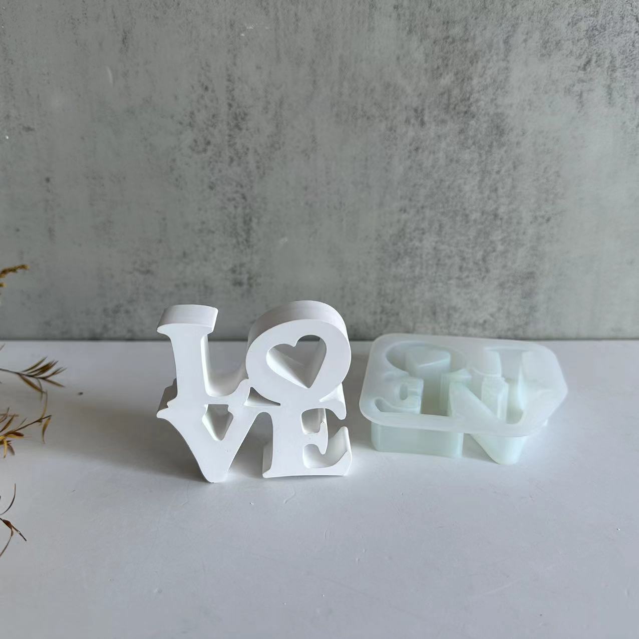 Molde de silicona con letras d - Resin Art Alphabet reseña y precio