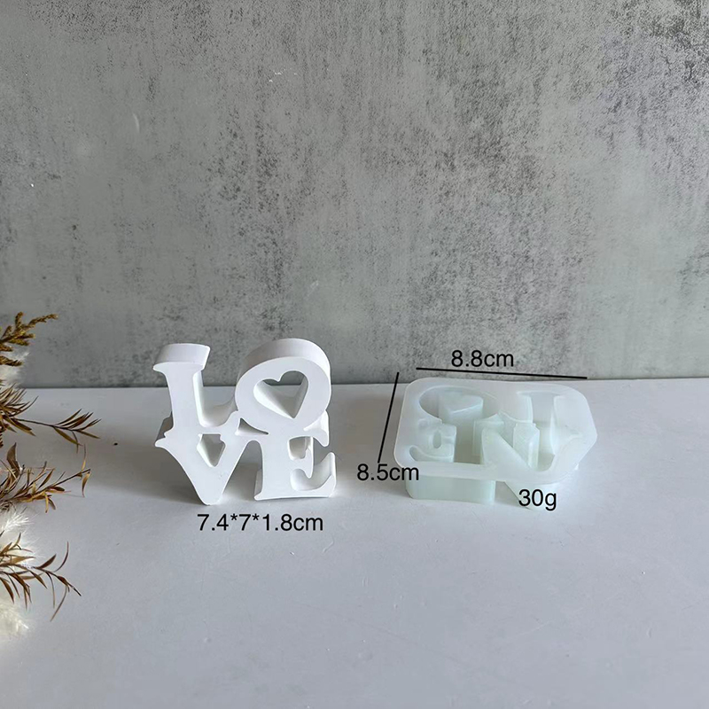 Molde de silicona con letras d - Resin Art Alphabet reseña y precio