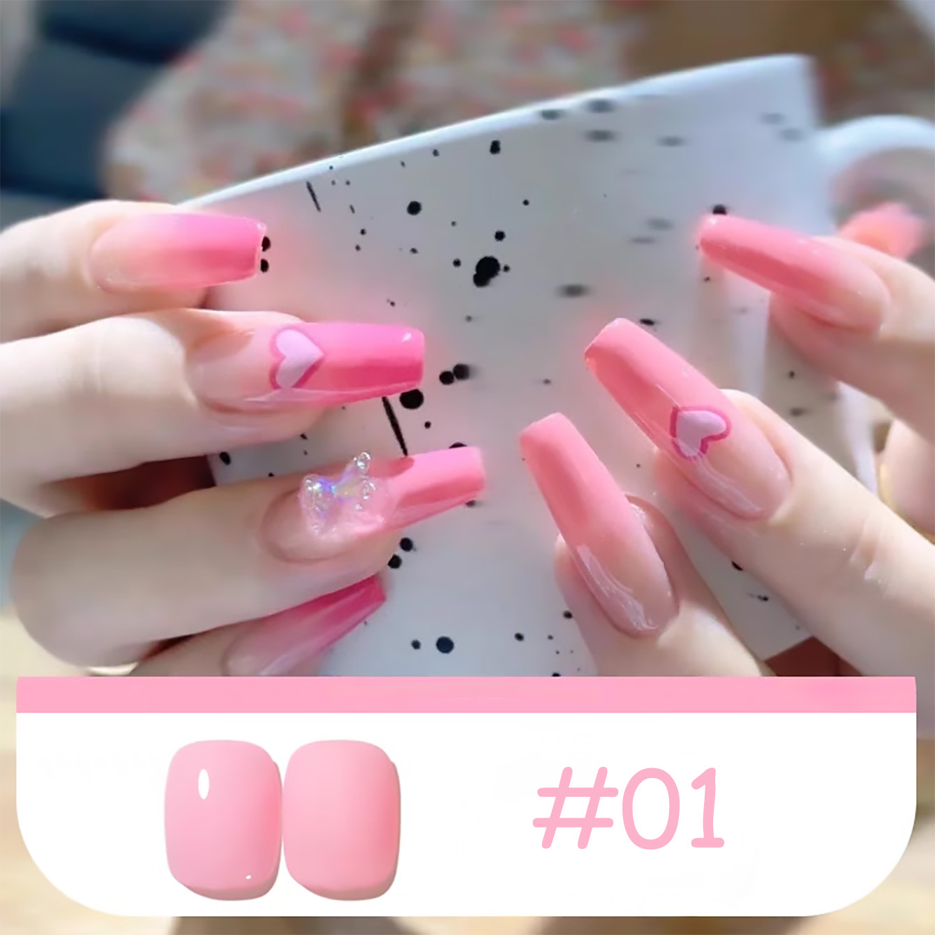 ZH1PCS Esmalte de Uñas en Gel  - Resin Art Rose reseña y precio