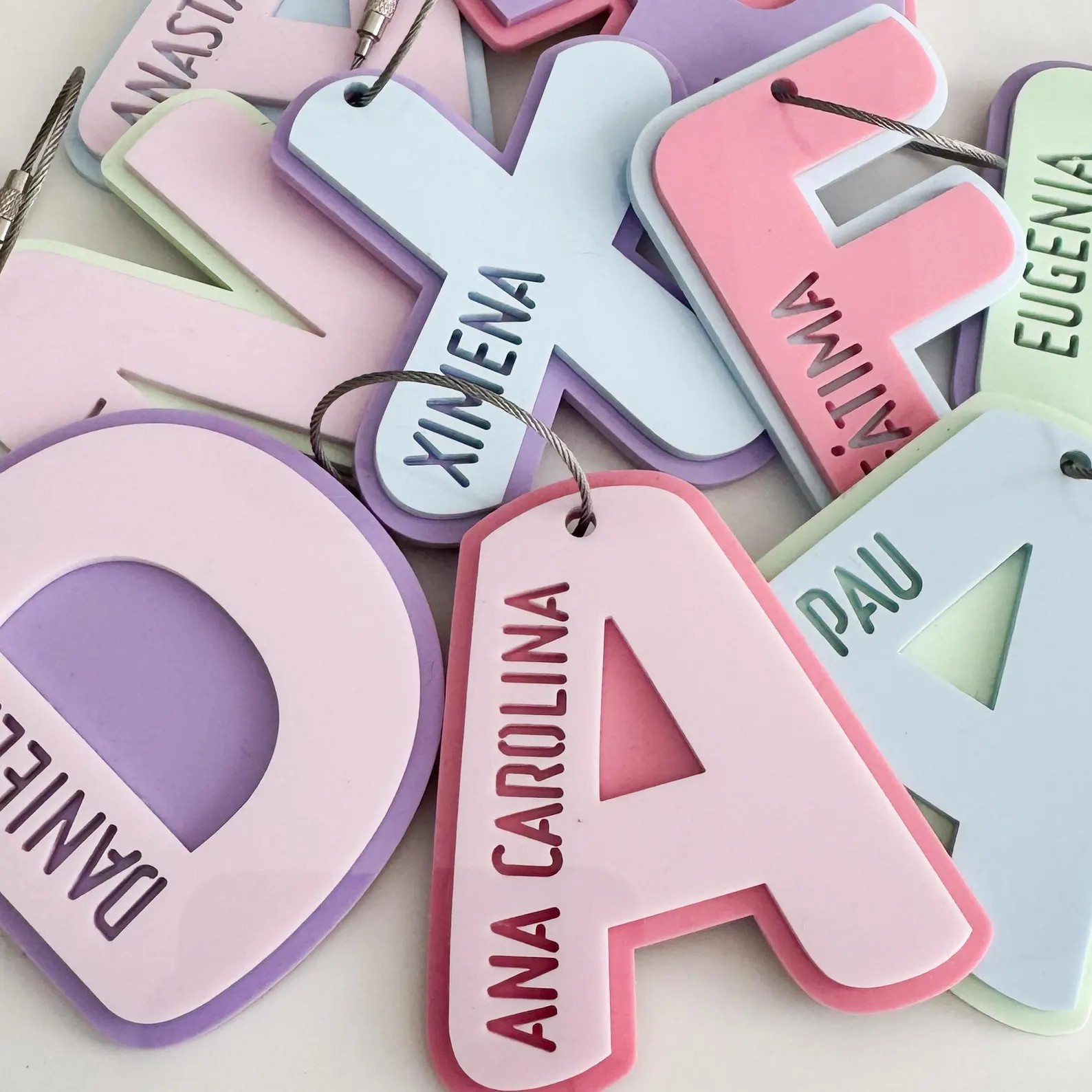 Llavero Personalizado con Letr - Resin Art Alphabet reseña y precio
