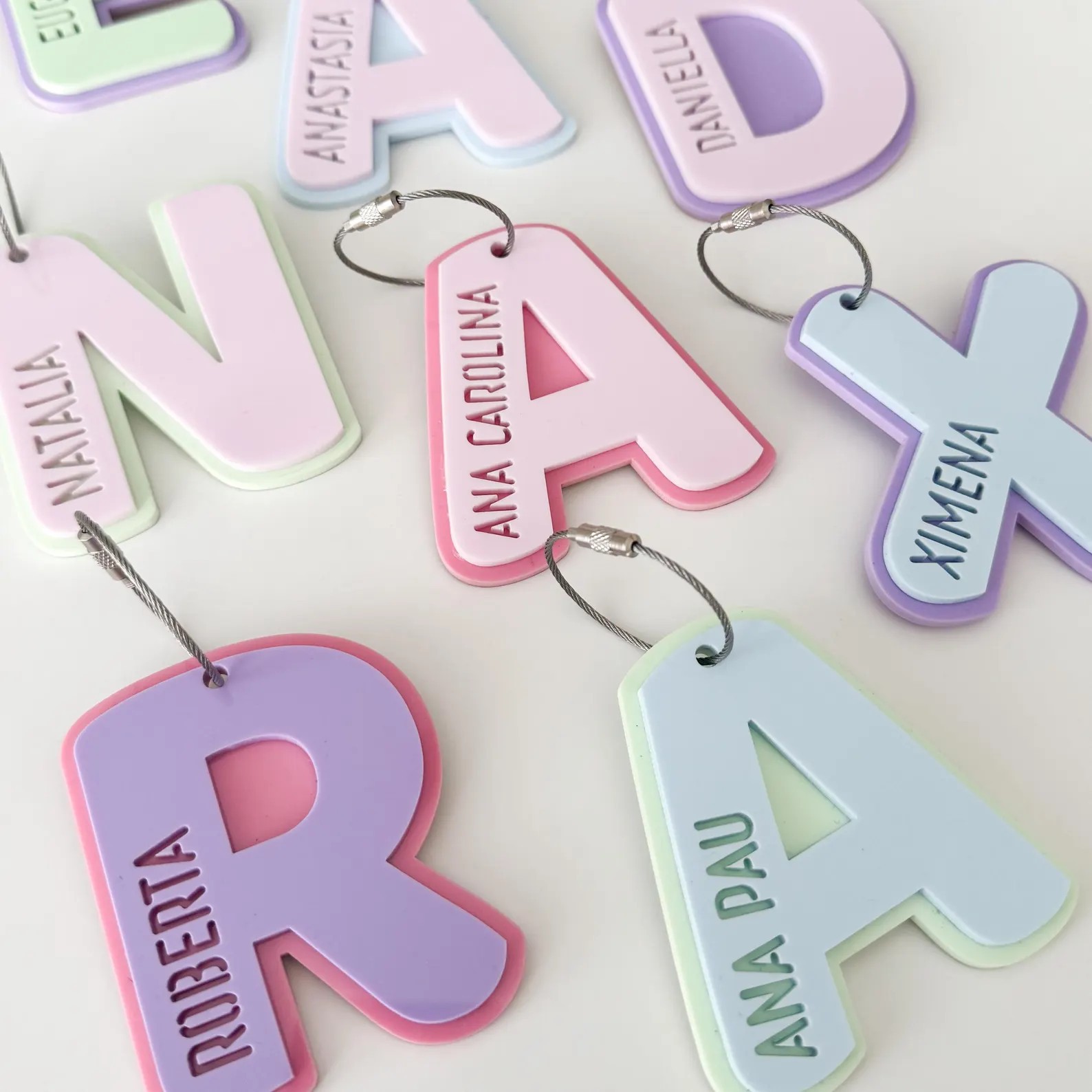 Llavero Personalizado con Letr - Resin Art Alphabet reseña y precio