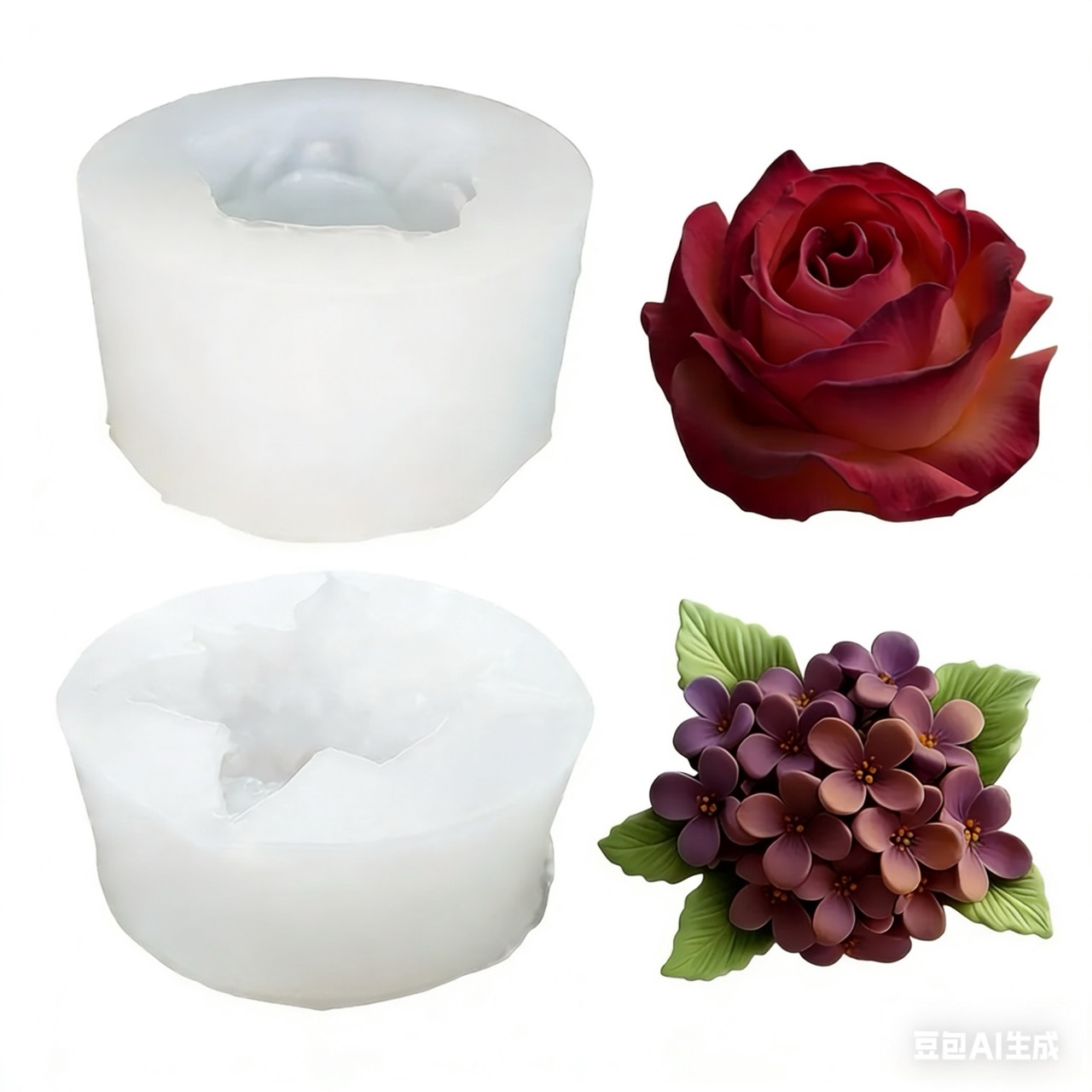 2 piezas de moldes de silicona - Resin Art Wedding Gift reseña y precio