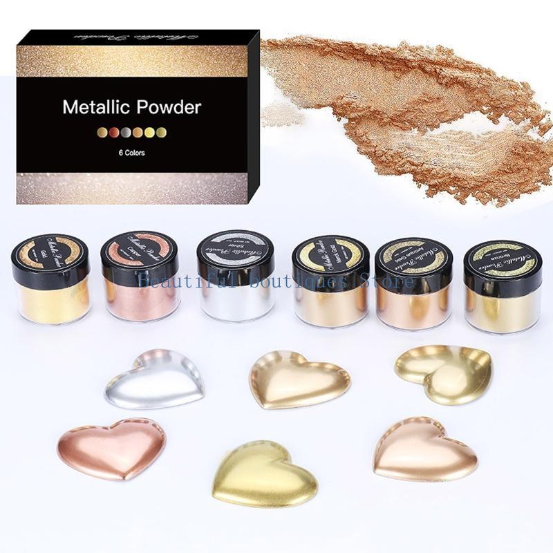 U4LF colorido polvo mica pigme - Resin Art Equipment reseña y precio