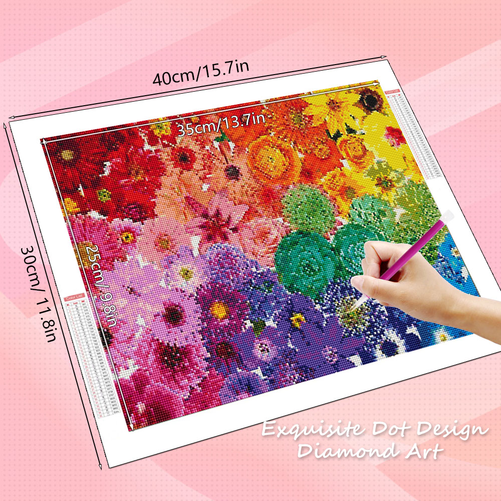 Kits de Arte con Diamantes HUA - Resin Art Rose reseña y precio