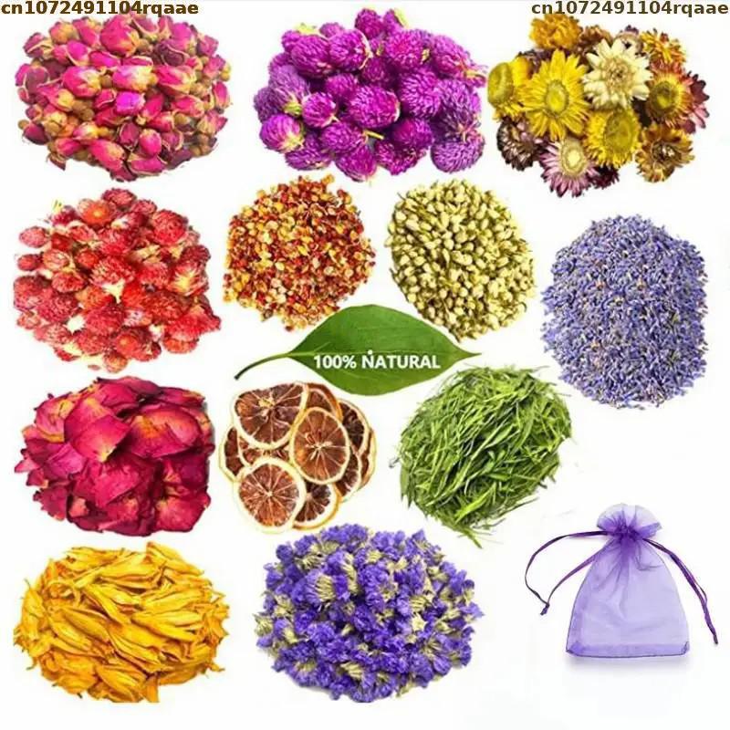 800g de Flores Secas 100% Natu - Resin Art Rose reseña y precio