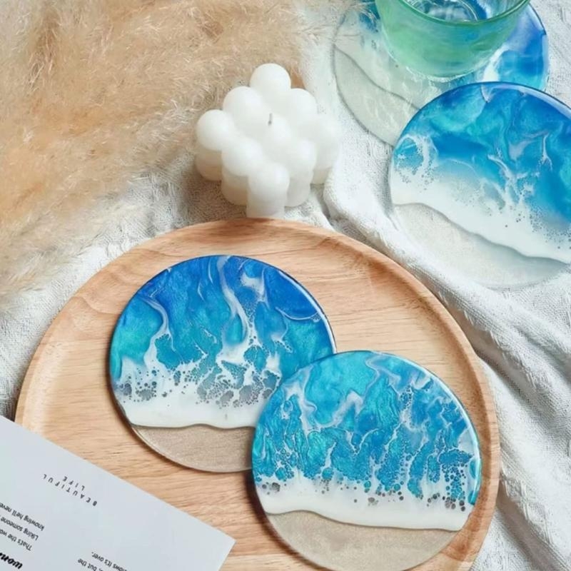 Molde posavasos resina F92D,Mo - Resin Art Equipment reseña y precio