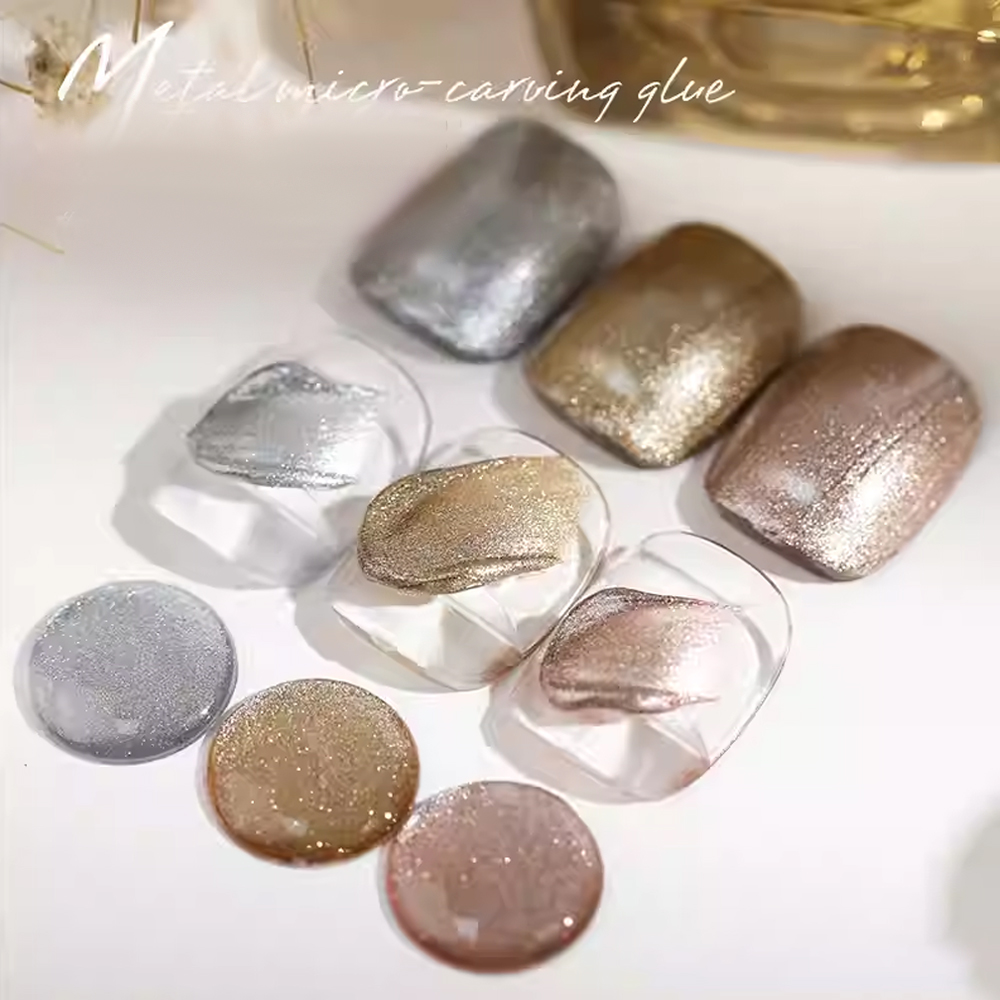 Gel Metálico para Esculpir Uña - Resin Art Rose reseña y precio