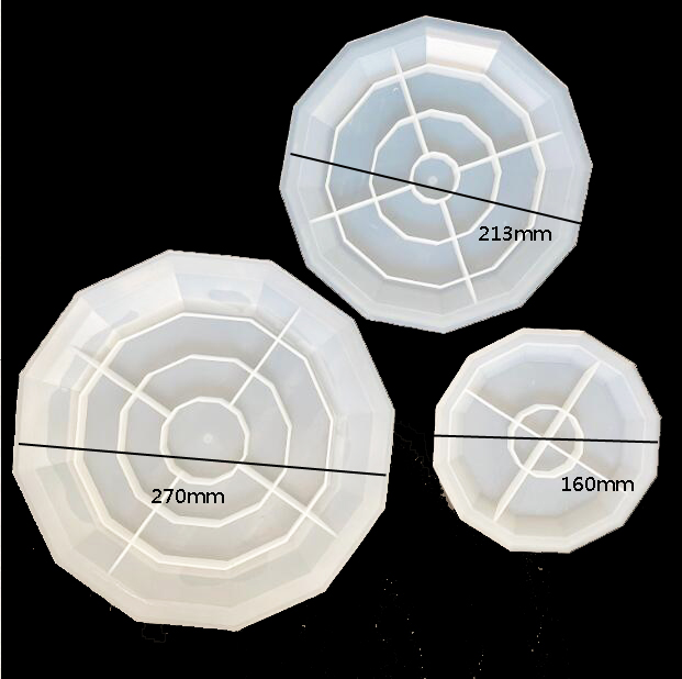Molde de silicona de 3 capas p - Resin Art Equipment reseña y precio