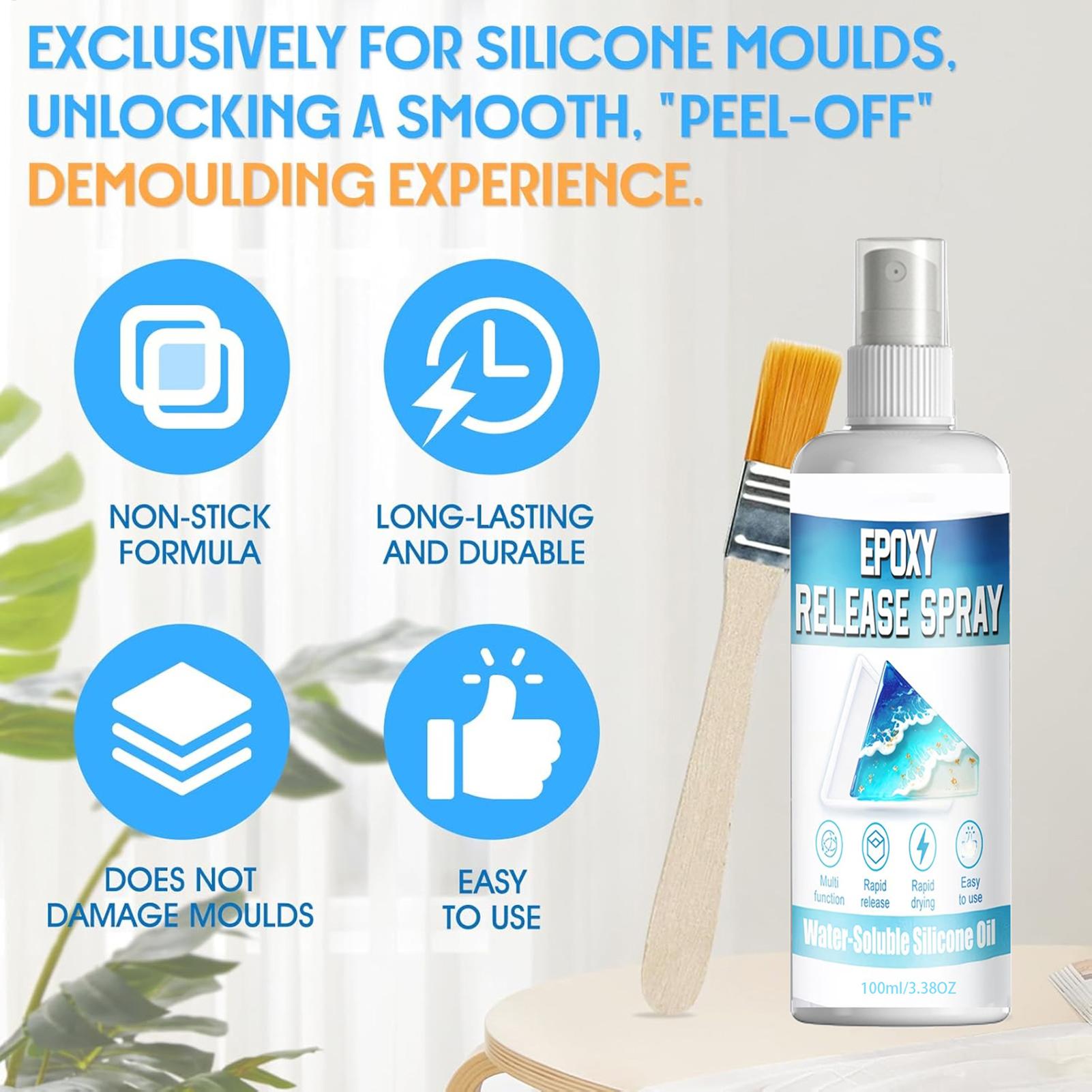 Spray Desmoldante de Silicona  - Release Spray Silicone reseña y precio
